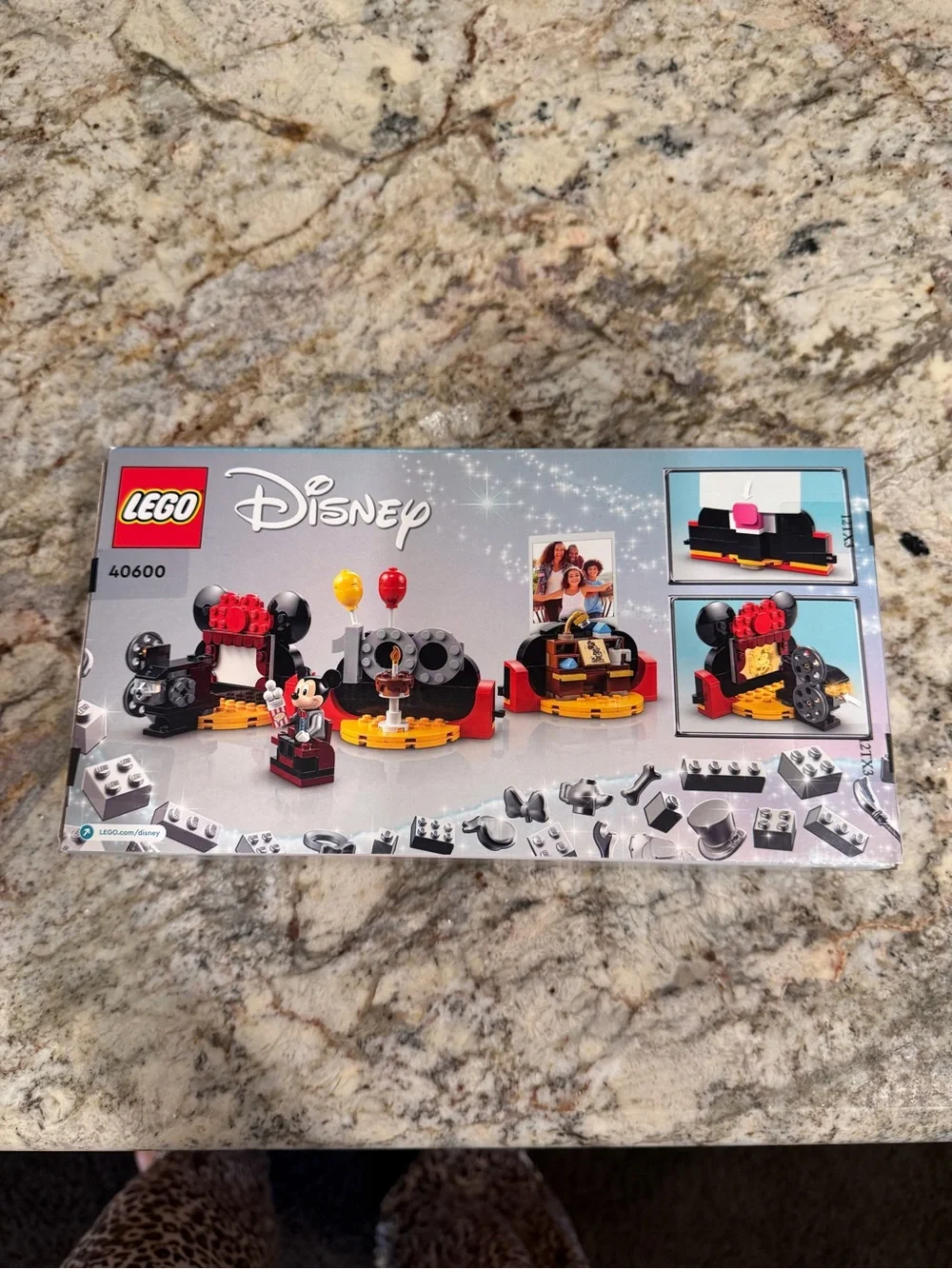 Lego Disney Mini Mickey Moments Set in Black, Red, Yellow 40600
